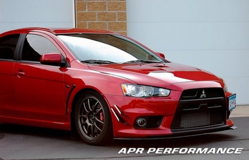 APR Front Bumper Canard Set (Part Number: AB-491030) User Media for: APR Front Bumper Canard Set - Mitsubishi Evo X 2008-2015
