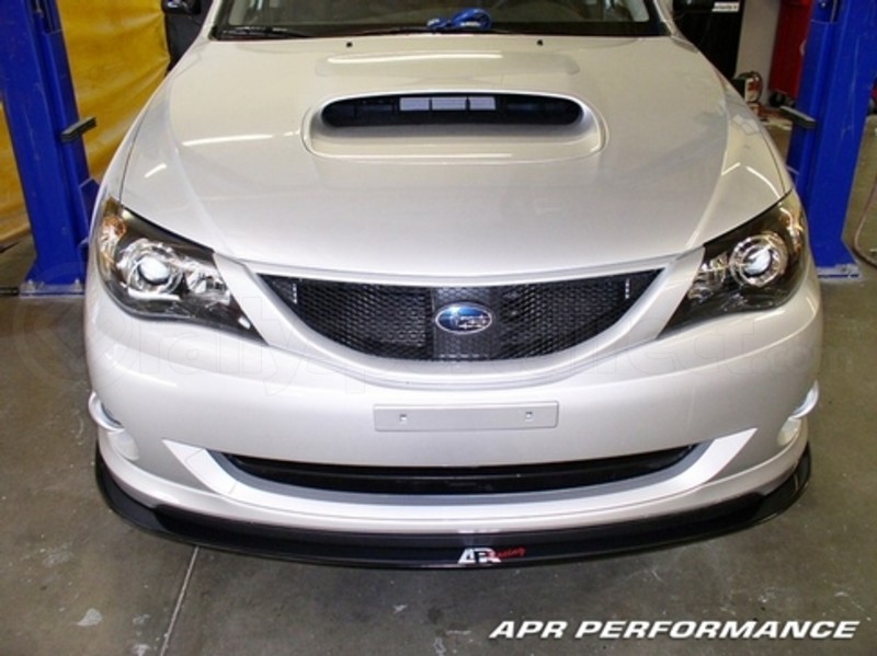 APR Carbon Fiber Front Wind Splitter (Part Number: CW-808060) User Media for: APR Carbon Fiber Front Wind Splitter - Subaru WRX 2008 - 2010