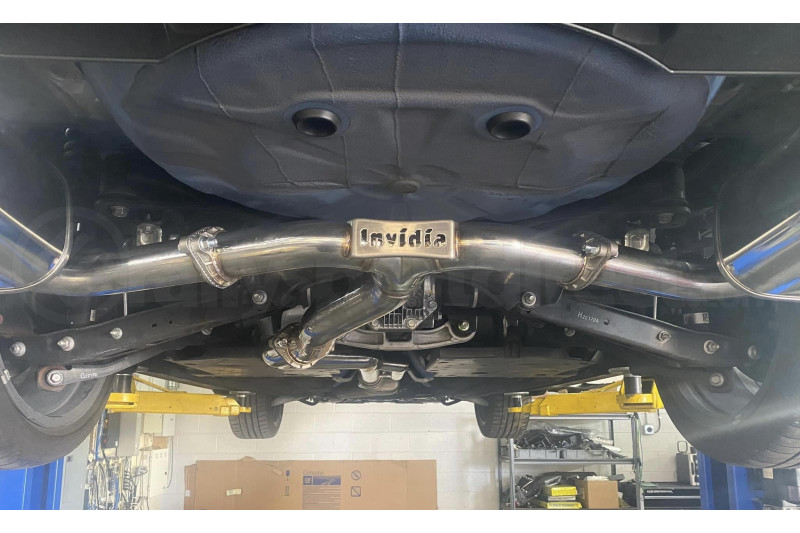 Invidia Stainless steel quad tip Cat-back Exhaust (Part Number: HS22WRXG3S) User Media for: Invidia Stainless steel quad tip Cat-back Exhaust - Subaru WRX 2022+