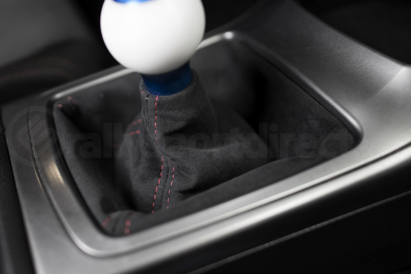 AutoStyled Black Microsuede Shift Boot w/ Red Stitching Standard Shifter (Part Number: 1304050101) User Media for: AutoStyled Black Microsuede Shift Boot w/ Red Stitching Standard Shifter - Subaru WRX 2009-2014