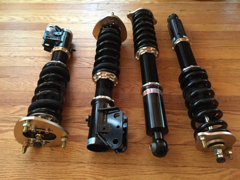 BC Racing BR Coilovers - Mitsubishi Evolution GSR 2008,2010-2015 | B-20 ...