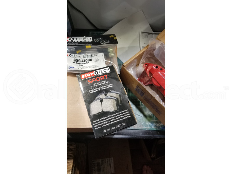 Stoptech Sport Front Brake Pads (Part Number: 309.11820) User Media for: Stoptech Sport Front Brake Pads - Subaru WRX 2006-2007