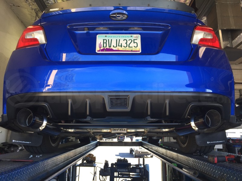 Invidia N1 Cat Back Exhaust Titanium Tips (Part Number: HS15STIGTT) User Media for: Invidia N1 Cat Back Exhaust Titanium Tips - Subaru WRX/STI 2015+