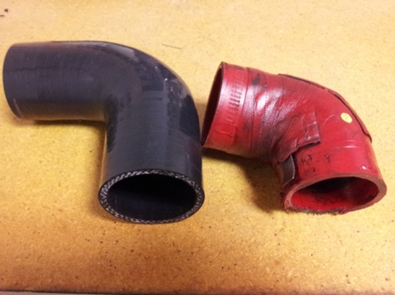 Turbosmart Silicone Elbow 90deg 2in Black (Part Number: TS-HE90200-BK) Turbosmart Silicone Elbow 90deg 2in Black (Part Number: )