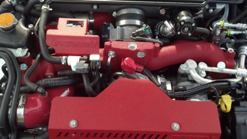 PERRIN Turbo Inlet Hose Red (Part Number: PSP-INT-401RD) User Media for: PERRIN Turbo Inlet Hose Red - Subaru WRX 2002-2007 / STI 2004+ / Forester XT 2004-2008
