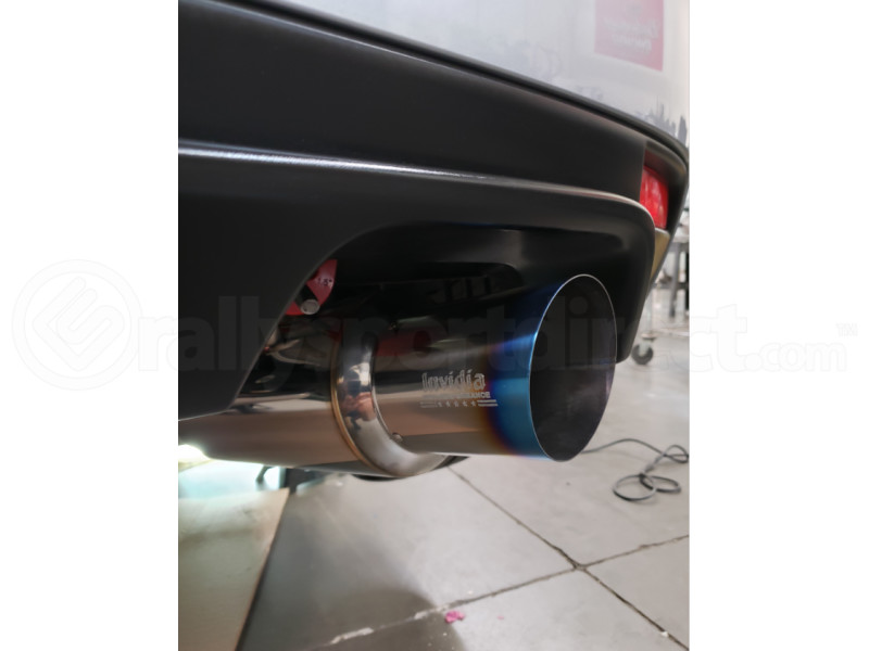 Invidia Racing Series Cat Back Exhaust Titanium Tip (Part Number: HS08SW5GRT) User Media for: Invidia Racing Series Cat Back Exhaust Titanium Tip - Subaru WRX Hatchback 2008-2014