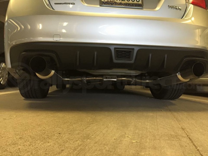 Invidia N1 Cat Back Exhaust (Part Number: HS15STIGTP) User Media for: Invidia N1 Cat Back Exhaust - Subaru WRX/STI 2015+