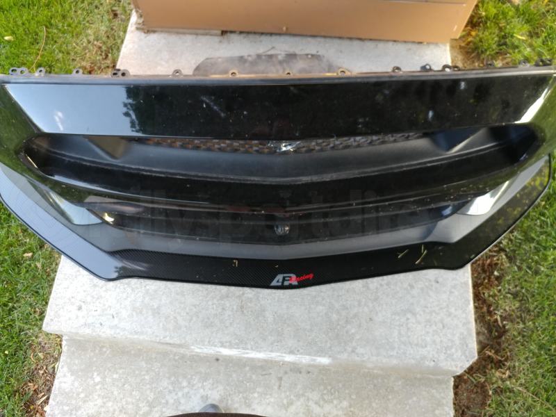 APR Carbon Fiber Wind Splitter With Rods (Part Number: CW-201510) APR Carbon Fiber Wind Splitter With Rods (Part Number: )