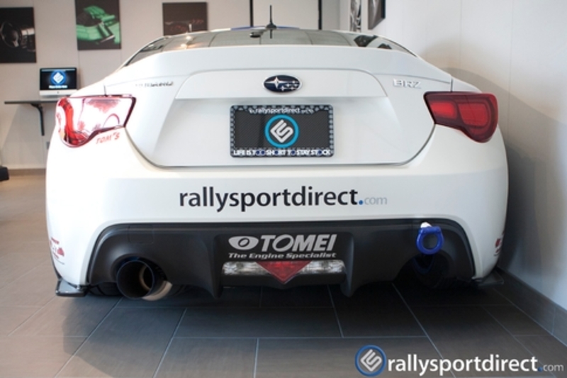 Tomei Expreme Ti Titanium Catback Exhaust Type 80 (Part Number: 440021) User Media for: Tomei Expreme Ti Titanium Catback Exhaust Type 80 - Scion FR-S 2013-2016 / Subaru BRZ 2013+ / Toyota 86 2017+