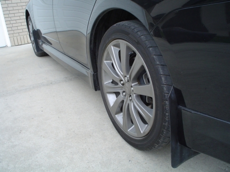 Rally Armor Basic Mud Flaps Black Logo (Part Number: MF6-BAS-BLK) Rally Armor Basic Mud Flaps Black Logo (Part Number: )