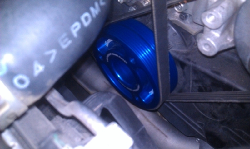 GrimmSpeed Lightweight Crank Pulley Blue (Part Number: 095015B) User Media for: GrimmSpeed Lightweight Crank Pulley Blue - Subaru Models (inc. 2002-2014 WRX / 2004+ STI)