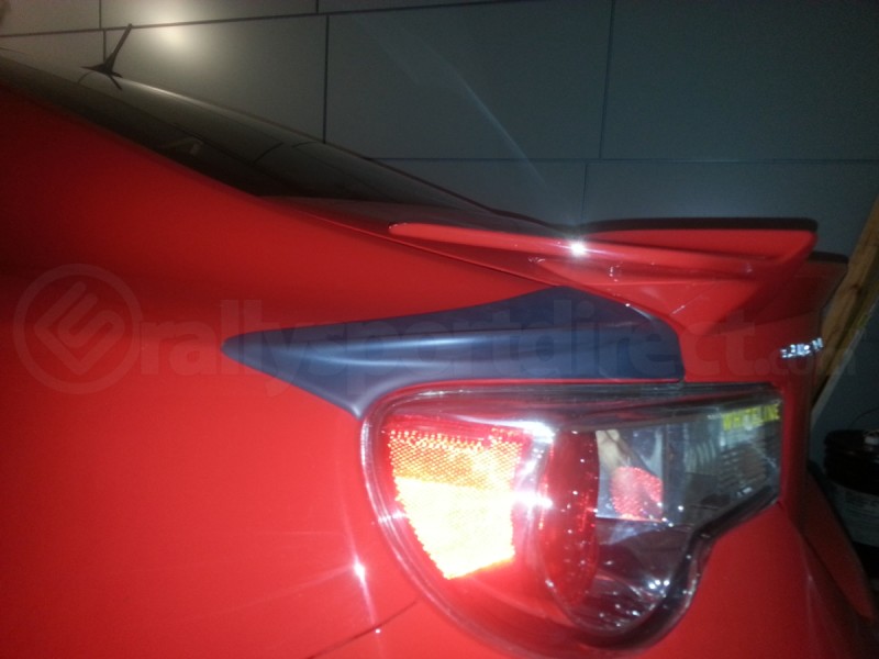 TRD Carbon Fiber Fender Fins (Part Number: MS345-18001) TRD Carbon Fiber Fender Fins (Part Number: )