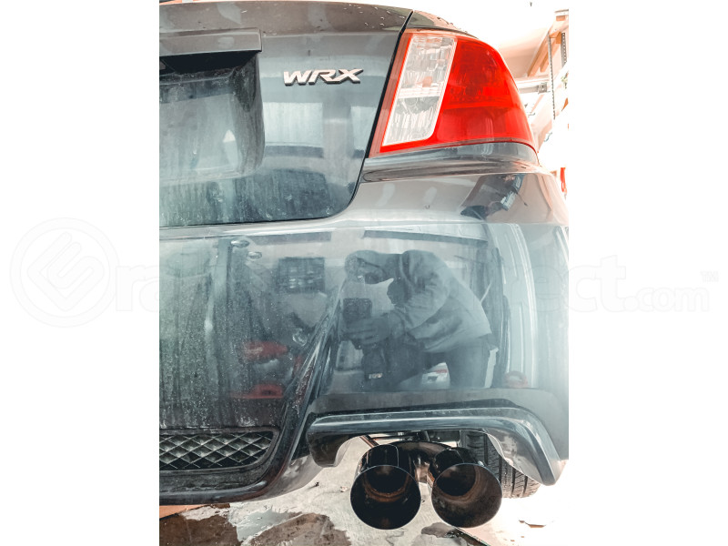 Nameless Performance Muffler Delete Single Wall Neochrome Tips (Part Number: RSPD067) User Media for: Nameless Performance Muffler Delete Single Wall Neochrome Tips - Subaru WRX/STI Sedan 2011-2014