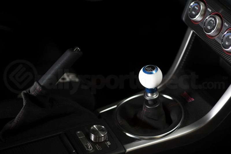 AutoStyled 6 Speed Shift Knob Blue w/ White Delrin Center (Part Number: 1501010102) User Media for: AutoStyled 6 Speed Shift Knob Blue w/ White Delrin Center - Subaru STI 2004+ / Subaru WRX 2015+ / Subaru BRZ 2013+ / Scion FR-S 2013+ / Toyota 86 2017+
