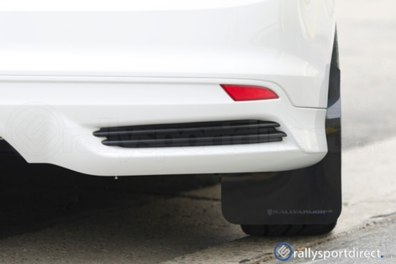 Rally Armor UR Mudflaps Black Urethane Grey Logo (Part Number: MF27-UR-BLK/GRY) Rally Armor UR Mudflaps Black Urethane Grey Logo (Part Number: )