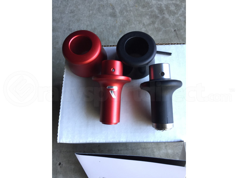 Raceseng Reverse Lockout Base and Handle Red (Part Number: 3428101R-3428102R) User Media for: Raceseng Reverse Lockout Base and Handle Red - Subaru STI 2004+