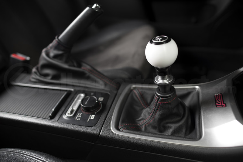 AutoStyled Black Leather Shift Boot w/ Red Stitching Standard Shifter (Part Number: 1304020101) User Media for: AutoStyled Black Leather Shift Boot w/ Red Stitching Standard Shifter - Subaru WRX 2009-2014