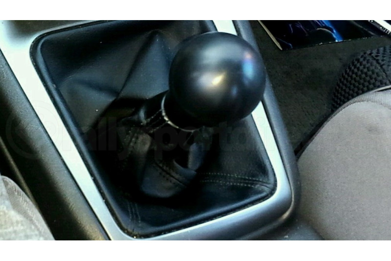 Killer B Motorsport Round Shift Knob Black Brushed 5mt Subaru 5mt Models Inc 2002 2014 Wrx