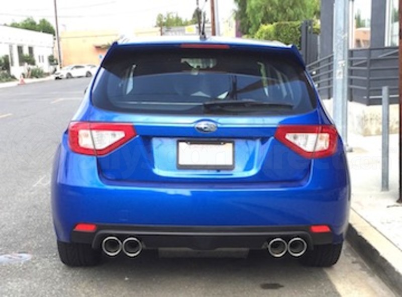 Invidia Q300 Cat Back Exhaust (Part Number: HS08STIG3S) User Media for: Invidia Q300 Cat Back Exhaust - Subaru STI Hatchback 2008-2014 / WRX Hatchback 2011-2014
