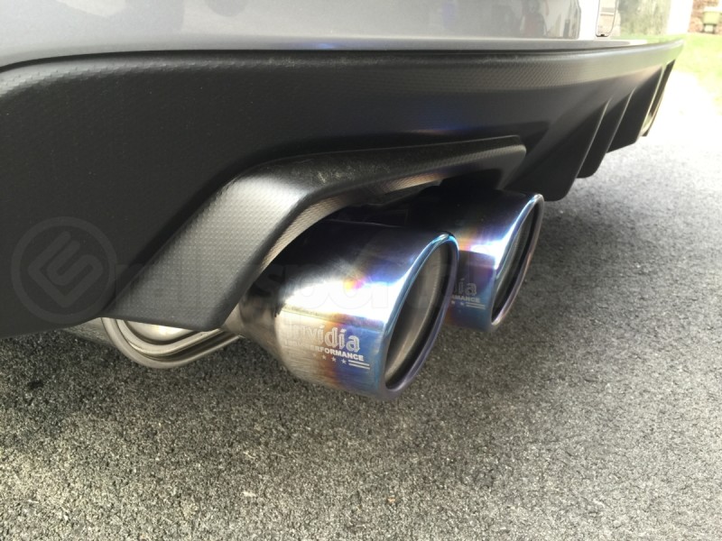 Invidia Q300 Cat Back Exhaust Titanium Tips ( Part Number: INVHS15STIG3T) Invidia Q300 Cat Back Exhaust Titanium Tips ( Part Number: HS15STIG3T)