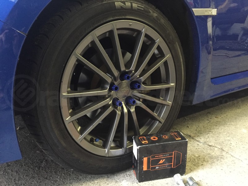 Mishimoto Aluminum Locking Lug Nuts Blue 12x1.25 (Part Number: MMLG-125-LOCKBL) User Media for: Mishimoto Aluminum Locking Lug Nuts Blue 12x1.25 - Universal