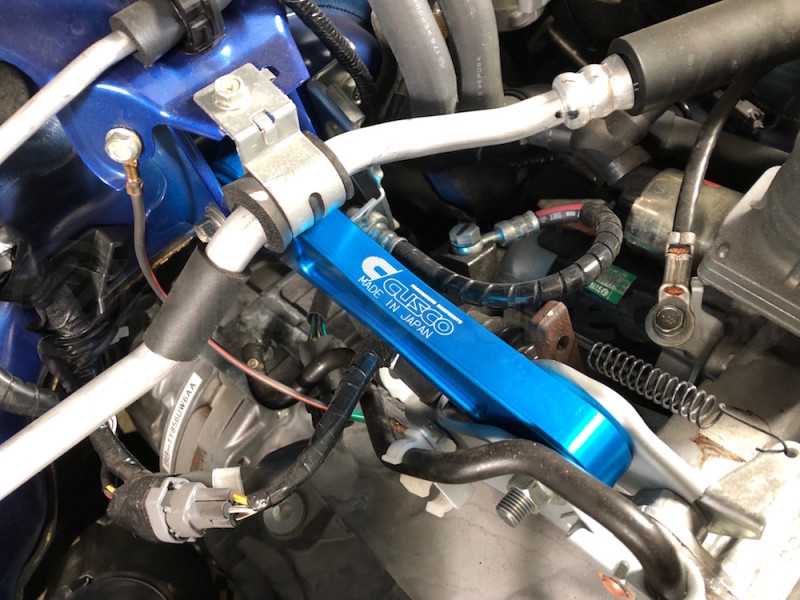 Cusco Pitch Stop Mount Blue (Part Number: 6A1 911 PS) User Media for: Cusco Pitch Stop Mount Blue - Subaru Models (inc. 2002+ WRX / STI)