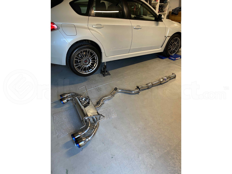 Invidia Q300 Cat Back Exhaust Titanium Tip (Part Number: HS08STIG3T) User Media for: Invidia Q300 Cat Back Exhaust Titanium Tip - Subaru STI Hatchback 2008-2014 / WRX Hatchback 2011-2014