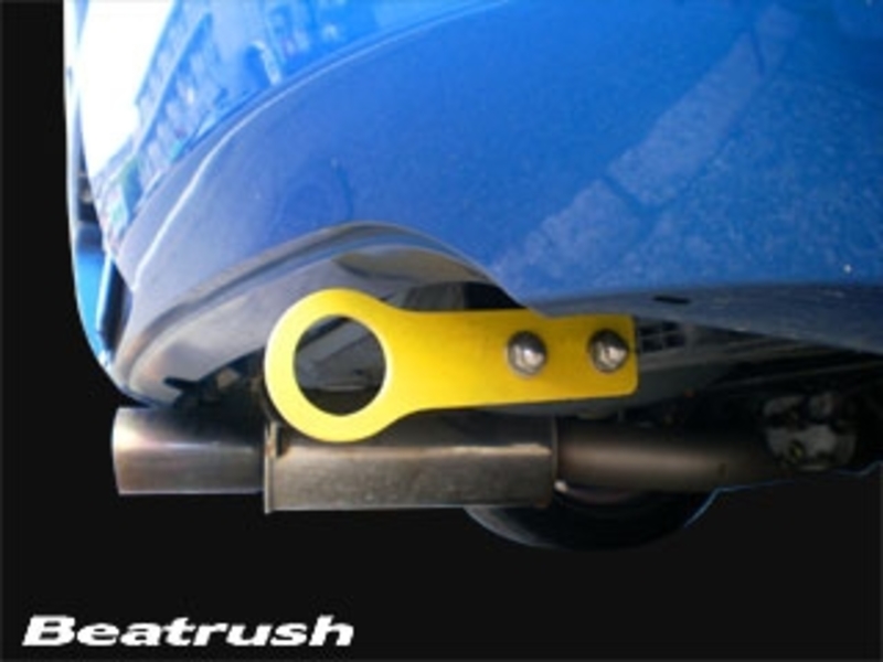 Beatrush Rear Tow Hook Yellow (Part Number: S106016TF-R) User Media for: Beatrush Rear Tow Hook Yellow - Subaru WRX/STi 2002-2007