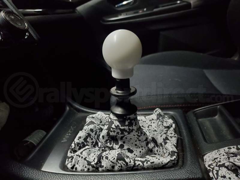 Killer B Motorsport Round Shift Knob White Brushed 6MT (Part Number: 1001) User Media for: Killer B Motorsport Round Shift Knob White Brushed 6MT - Subaru 6MT Models (inc. 2004+ STI / 2015+ WRX)