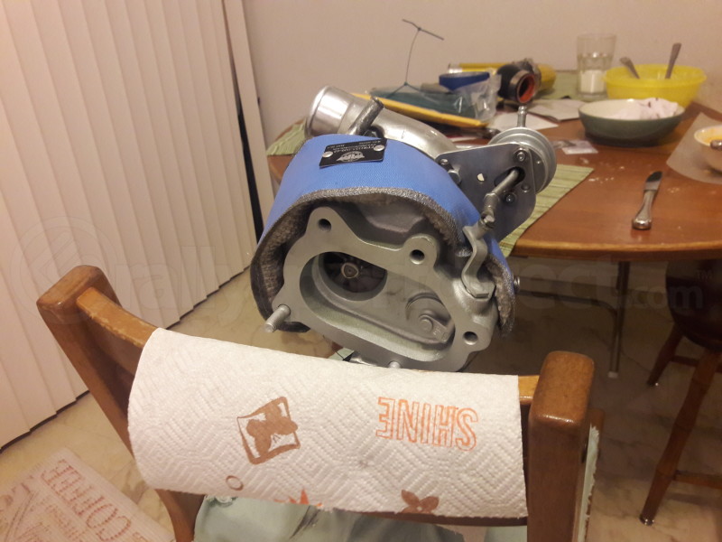 PTP Turbo Blankets Turbo Blanket Blue Subaru WRX STI 20042007