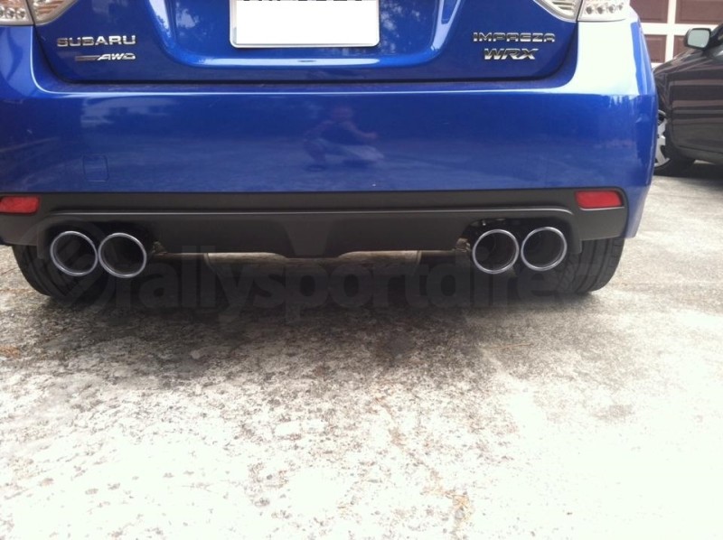 Invidia Q300 Cat Back Exhaust Titanium Tip (Part Number: HS08STIG3T) User Media for: Invidia Q300 Cat Back Exhaust Titanium Tip - Subaru STI Hatchback 2008-2014 / WRX Hatchback 2011-2014