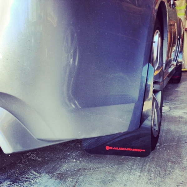 Rally Armor UR Mudflaps Black Urethane Red Logo (Part Number: MF19-UR-BLK/RD) Rally Armor UR Mudflaps Black Urethane Red Logo (Part Number: )