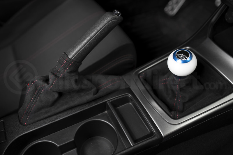 AutoStyled Black Microsuede E-Brake Boot w/ Red Stitching (Part Number: 1404040101-K) User Media for: AutoStyled Black Microsuede E-Brake Boot w/ Red Stitching - Subaru STI 2008-2014 / WRX 2009-2014