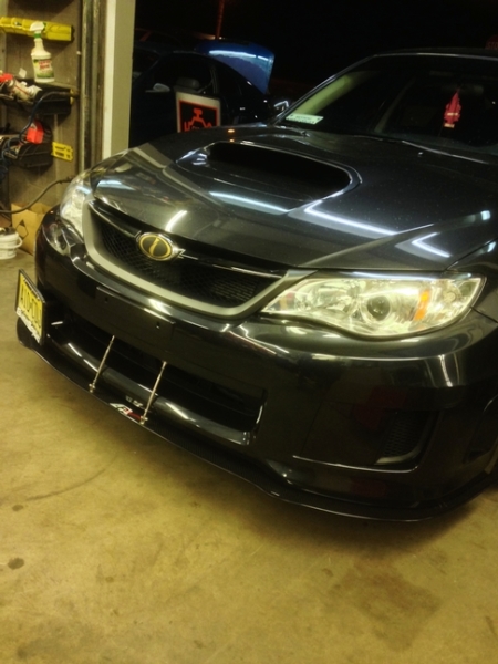 APR Carbon Fiber Front Wind Splitter (Part Number: CW-801106) User Media for: APR Carbon Fiber Front Wind Splitter - Subaru WRX/STI 2011-2014