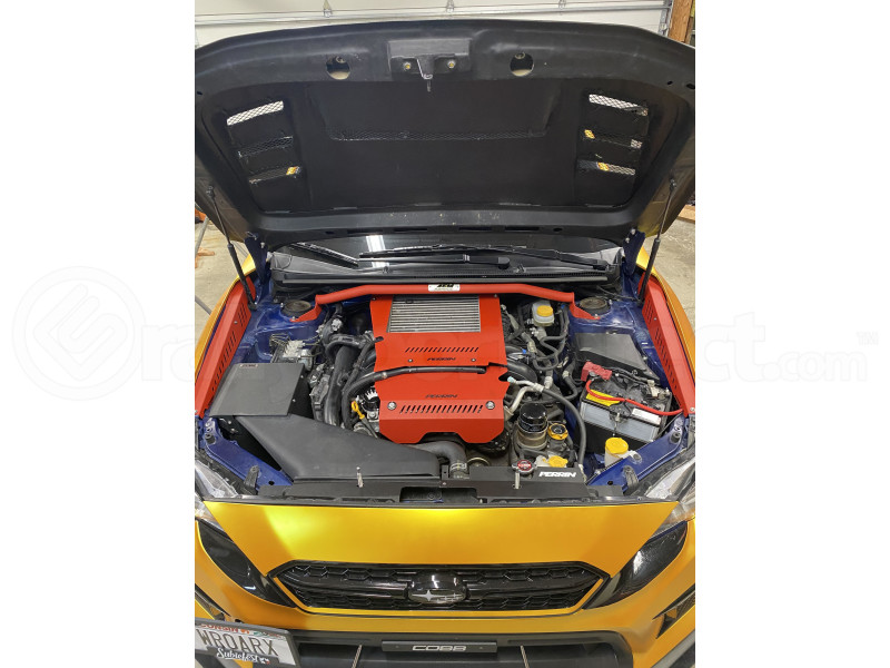 PERRIN Performance Fender Shrouds Red (Part Number: PSP-ENG-550RD) User Media for: PERRIN Performance Fender Shrouds Red - Subaru WRX / STI 2015 - 2020
