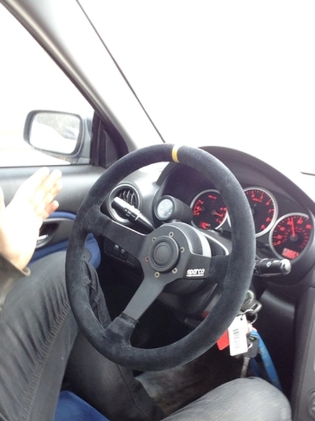 Sparco Steering Wheel 345 Black Suede (Part Number: 015R345MSN) Sparco Steering Wheel 345 Black Suede (Part Number: )