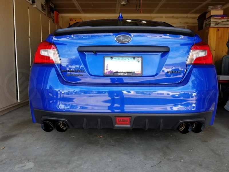 AWE Tuning Track Edition Cat Back Exhaust Diamond Black Tips|Rallysport ...