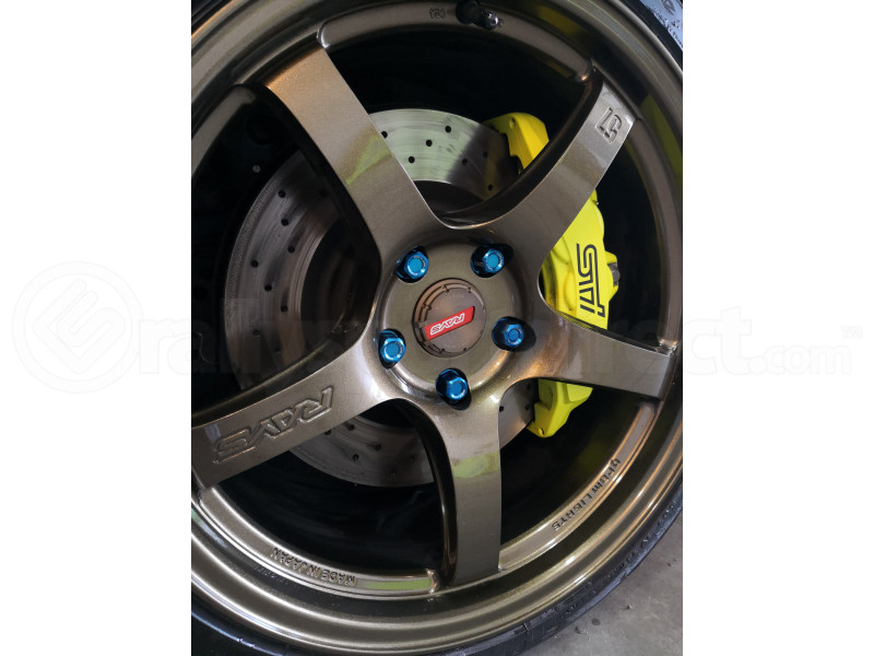 Volk Racing Dura-Nut L32 Straight Type M12X1.25 Lock and Nut Set Blue (Part Number: WDURA3212125U) User Media for: Volk Racing Dura-Nut L32 Straight Type M12X1.25 Lock and Nut Set Blue - Universal