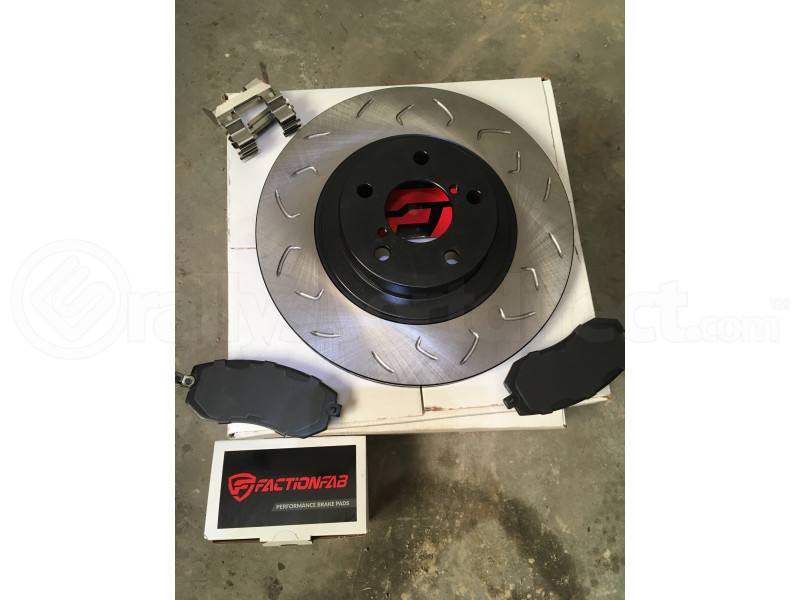 FactionFab Swept Slot Bi-Directional Rotor Pair Front (Part Number: 1.10037.1-G) User Media for: FactionFab Swept Slot Bi-Directional Rotor Pair Front - Subaru Models (inc. 2009-2014 WRX / 2013+ BRZ)