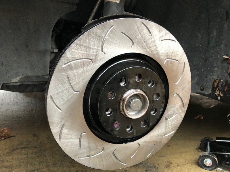 FactionFab Swept Slot Bi-Directional Rotor Front (Part Number: 1.10060.1) User Media for: FactionFab Swept Slot Bi-Directional Rotor Front - Volkswagen Models (inc. 2015+ GTI PP / 2016+ Golf R)