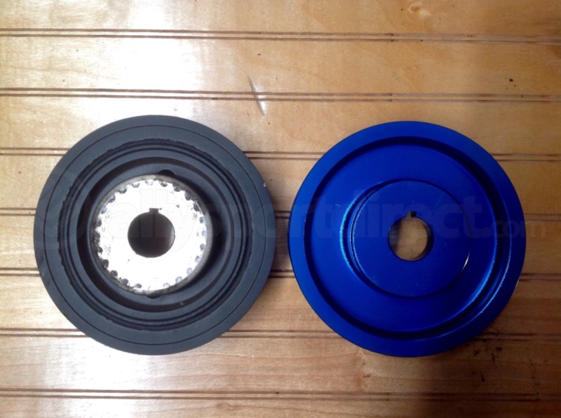 GrimmSpeed Lightweight Crank Pulley Blue (Part Number: 095015B) User Media for: GrimmSpeed Lightweight Crank Pulley Blue - Subaru Models (inc. 2002-2014 WRX / 2004+ STI)