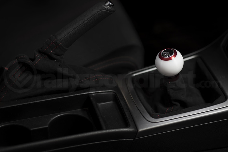 AutoStyled Subaru 5 Speed Shift Knob Red w/ White Delrin Center (Part Number: 1502010101) User Media for: AutoStyled Subaru 5 Speed Shift Knob Red w/ White Delrin Center - Subaru 5MT Models (inc. 2002-2014 WRX)