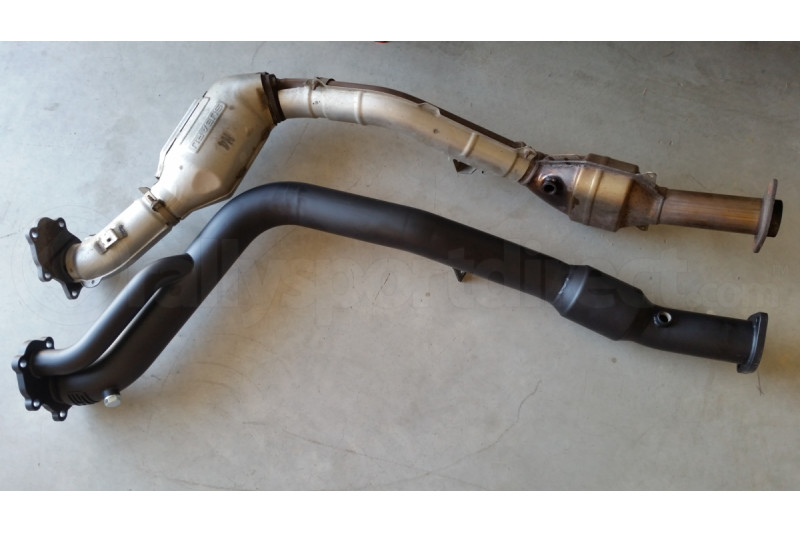 Grimmspeed LIMITED Downpipe Catted Ceramic Coated Black (Part Number: 007098) User Media for: Grimmspeed LIMITED Downpipe Catted Ceramic Coated Black - Subaru WRX 2008-2014 / STI 2008+ / Forester XT 2009-2013