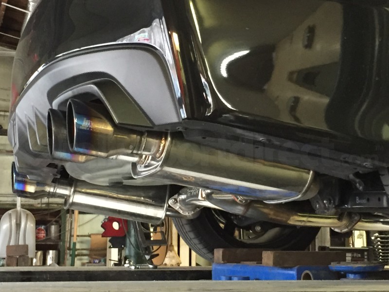 Invidia Q300 Cat Back Exhaust Titanium Tips ( Part Number: INVHS15STIG3T) Invidia Q300 Cat Back Exhaust Titanium Tips ( Part Number: HS15STIG3T)
