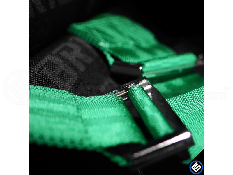 Takata Race 4 4-Point Harness Green Bolt-On (Part Number: 71001-H2) Takata Race 4 4-Point Harness Green Bolt-On (Part Number: )