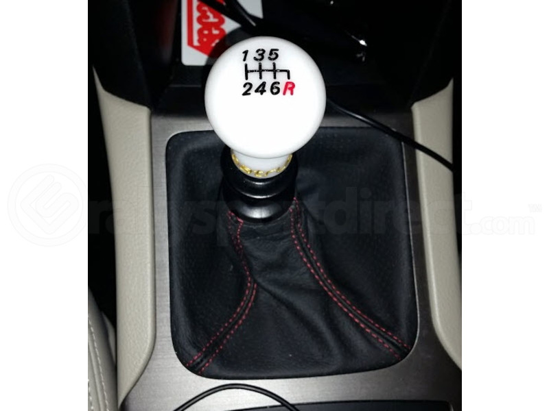Beatrush Duracon Shift Knob White 6MT (Part Number: A91212W-GD) User Media for: Beatrush Duracon Shift Knob White 6MT - Subaru 6MT Models (inc. 2004+ STI / 2015+ WRX)