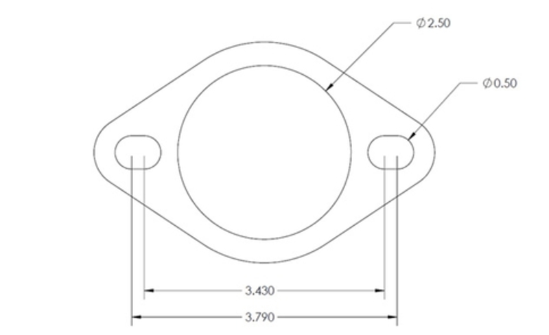 GrimmSpeed Universal Exhaust Gasket 2.25-2.5in (Part Number: 020031) GrimmSpeed Universal Exhaust Gasket 2.25-2.5in (Part Number: )