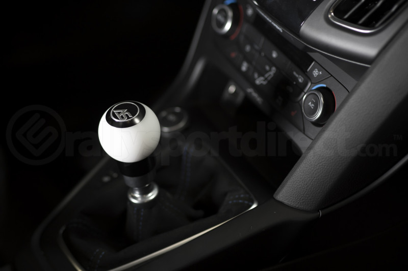 AutoStyled Shift Knob Black w/ White Delrin Center (Part Number: 1503010203) User Media for: AutoStyled Shift Knob Black w/ White Delrin Center - Ford Focus RS 2016+ / Ford Focus ST 2013+ / Ford Fiesta ST 2014+