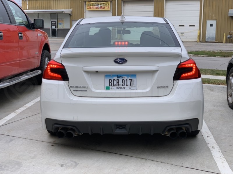 Sticker Fab Tail Light Overlays (Part Number: 15WRXTL) User Media for: Sticker Fab Tail Light Overlays - Subaru WRX / STI 2015 - 2020