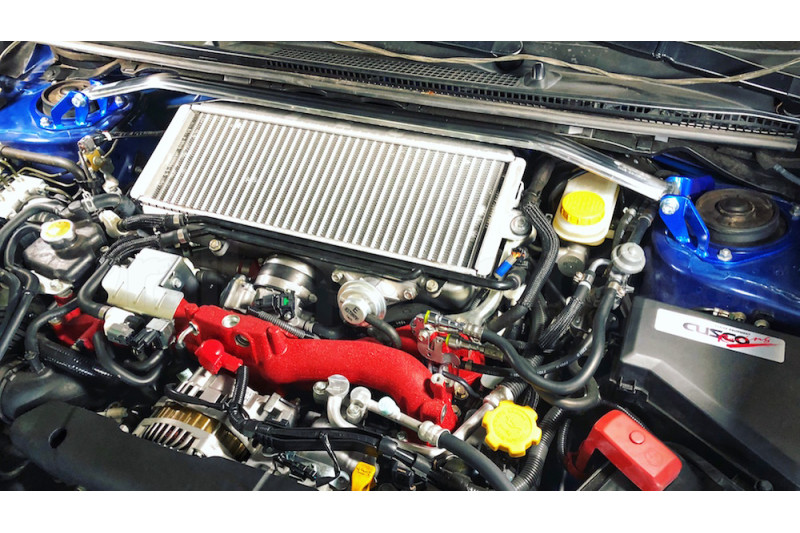 Cusco Front Strut Tower Bar Type OS (Part Number: 6A1 540 A) User Media for: Cusco Front Strut Tower Bar Type OS - Subaru WRX/STI 2015+